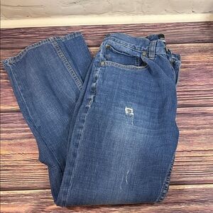 RSQ SeattleRelaxed Fit Blue Jeans Men skinny tapered, patchwork opportunity